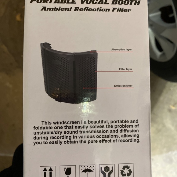 Portable vocal booth - Picture 2 of 2